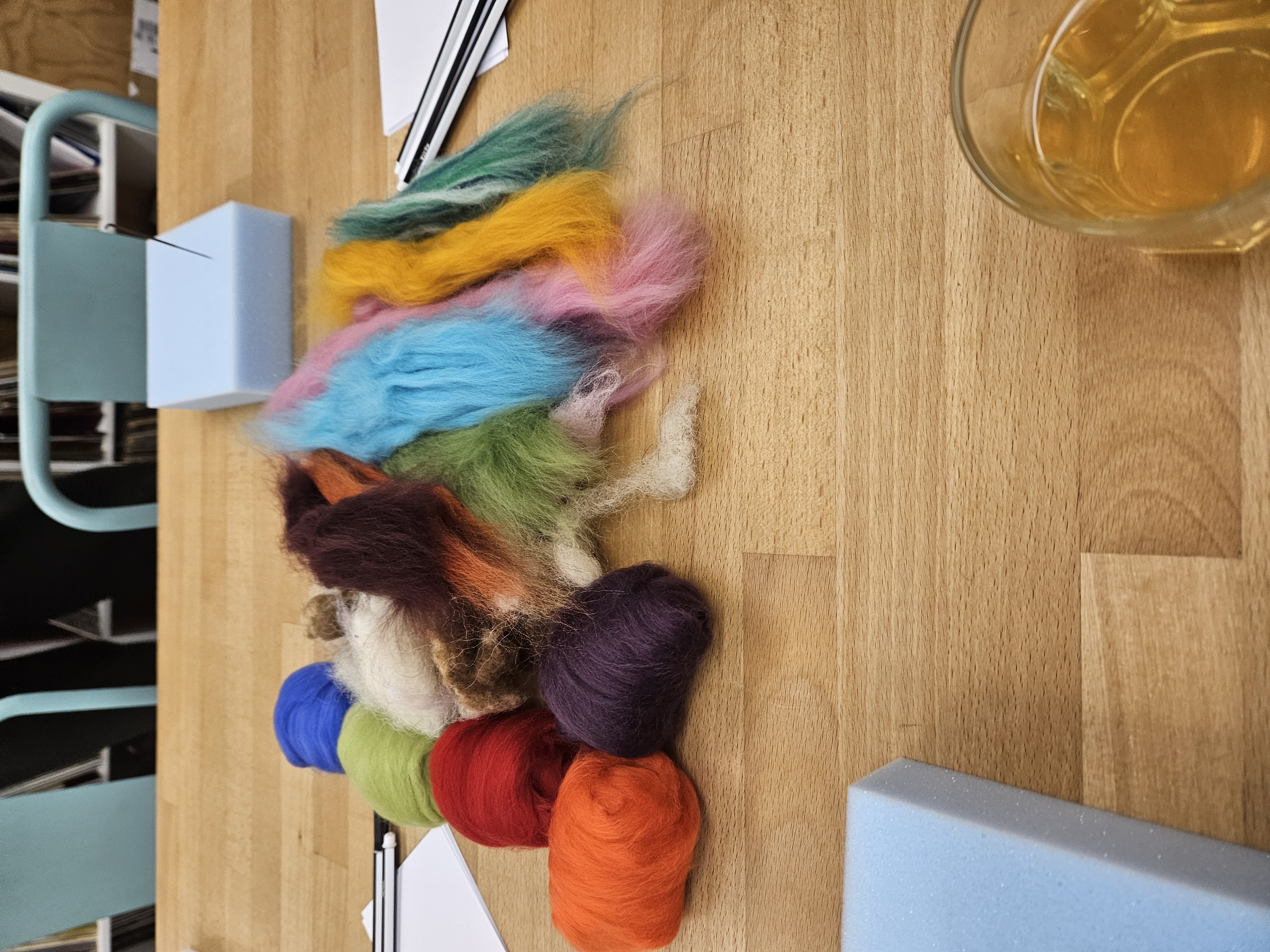 Impressie Workshop Naaldvilten voor beginners