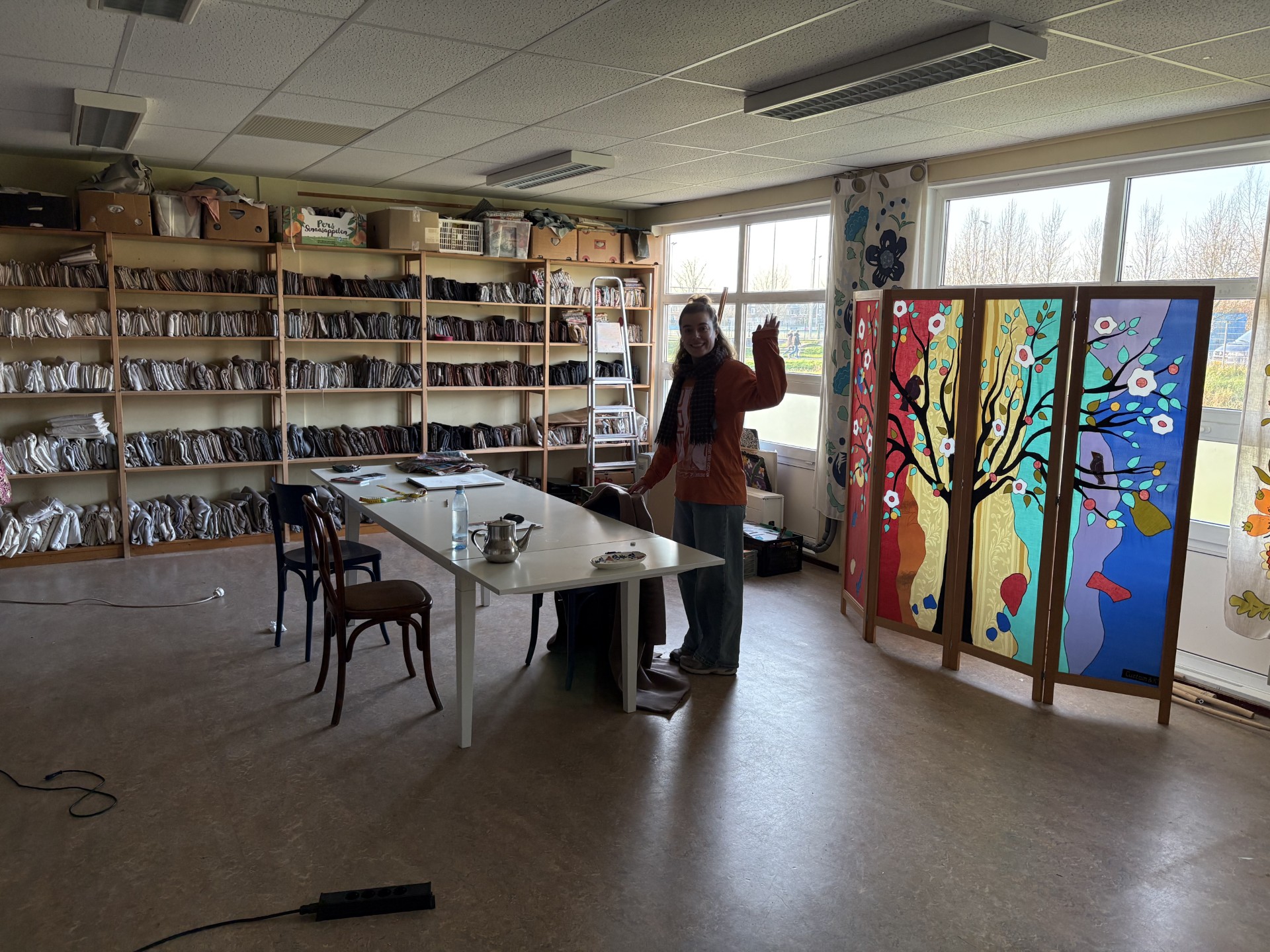 Foto's van het atelier